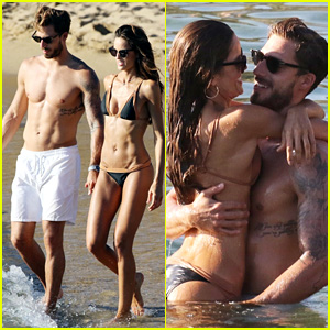 izabel goulart boyfriend kevin trapp flaunt pda at the beach